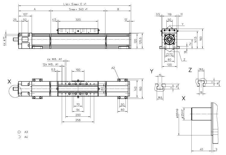 dimensions